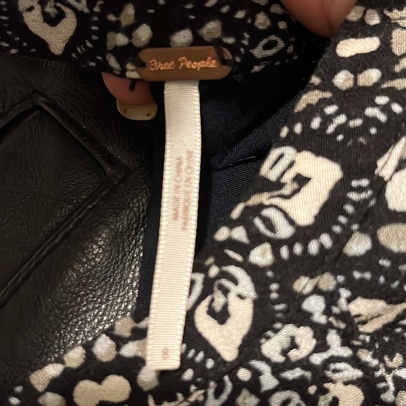 Free People Tegan Border Printed mini-dress Size 8 - Picture 5 of 7